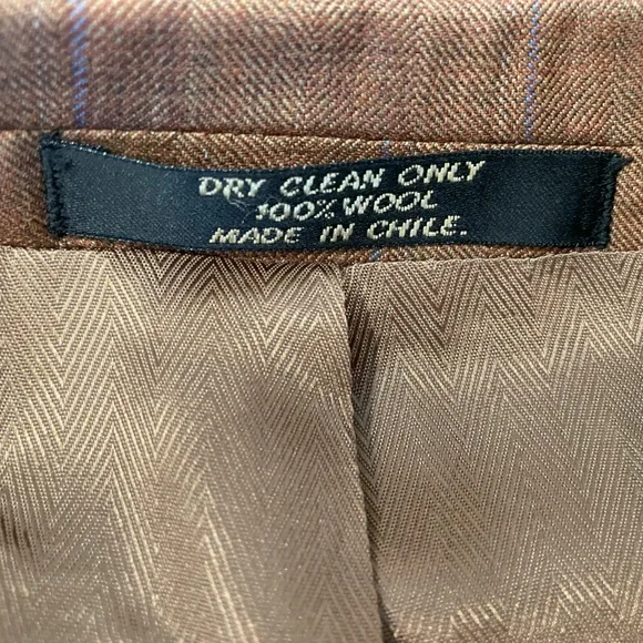Corbin brown sport jacket size 39R